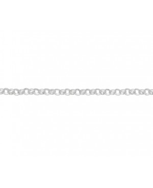 Silver Belcher Bracelet 7.5"