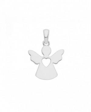 Silver Angel Pendant & Chain