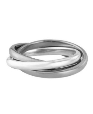 Silver Triple Band Ring