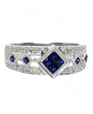 18ct Gold Sapphire & Diamond Ring