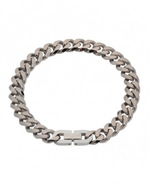 Stainless Steel Curb Bracelet - 8¼"/21cm