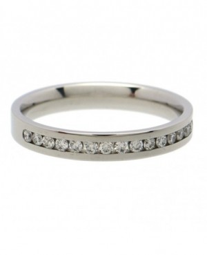 Platinum & Diamond Half Eternity Ring